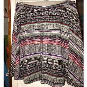 multicolor skirt
